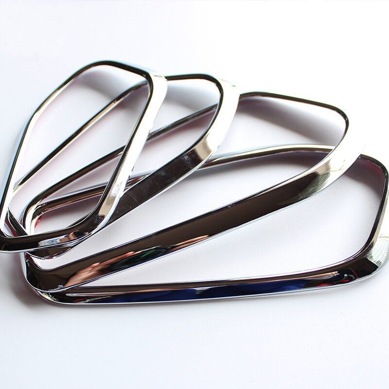 凡響 廣汽傳祺GS5內(nèi)拉手框 gs5改裝升級(jí)內(nèi)拉手邊框罩 鍍鉻亮罩ABS 4個(gè)裝 銀色 GS5內(nèi)拉手框