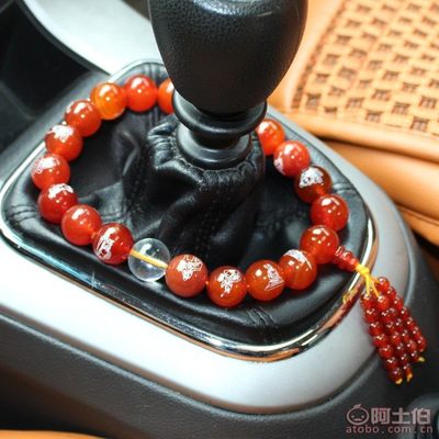 【子煬車飾天然龍紋瑪瑙佛珠汽車檔位掛件汽車掛飾汽車內(nèi)飾用品檔位珠1.6mm】浦江縣子煬電子商務(wù)商行 - 產(chǎn)品庫