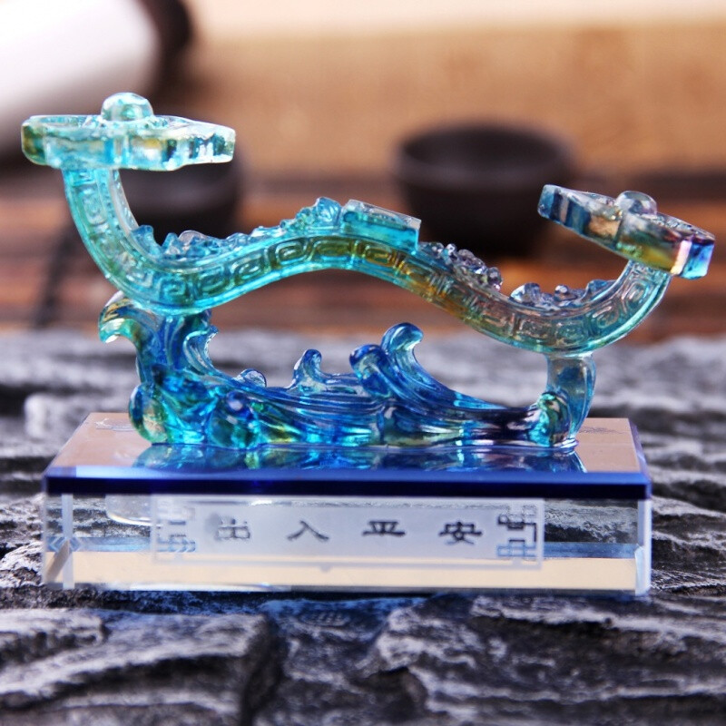 幻海 新款琉璃如意車用香水座 車載擺件車飾汽車香水創(chuàng)意擺件